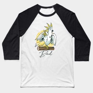 Pretty Cockatoo Baseball T-Shirt